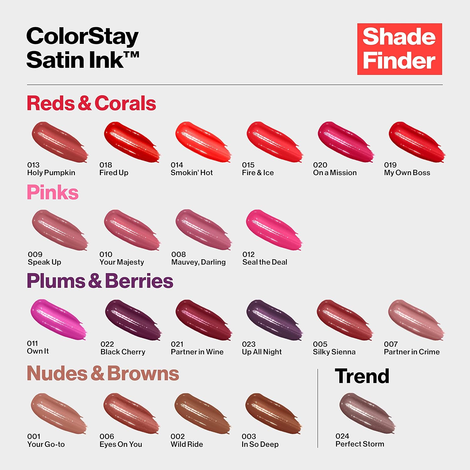 Revlon ColorStay Satin Ink Crown Jewels Lápiz labial líquido, duradero e impermeable, fórmula cremosa hidratante infundida con aceite de semilla de