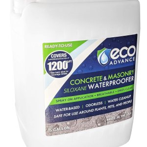 Eco Advance Concretomampostería Siloxano Aplicación en aerosol sin olor Concentrado impermeabilizante, seguro para usar alrededor de plantas, Eco Advance Concretomampostería Siloxano Aplicación en aerosol sin olor Concentrado impermeabilizante, seguro para usar alrededor de plantas,