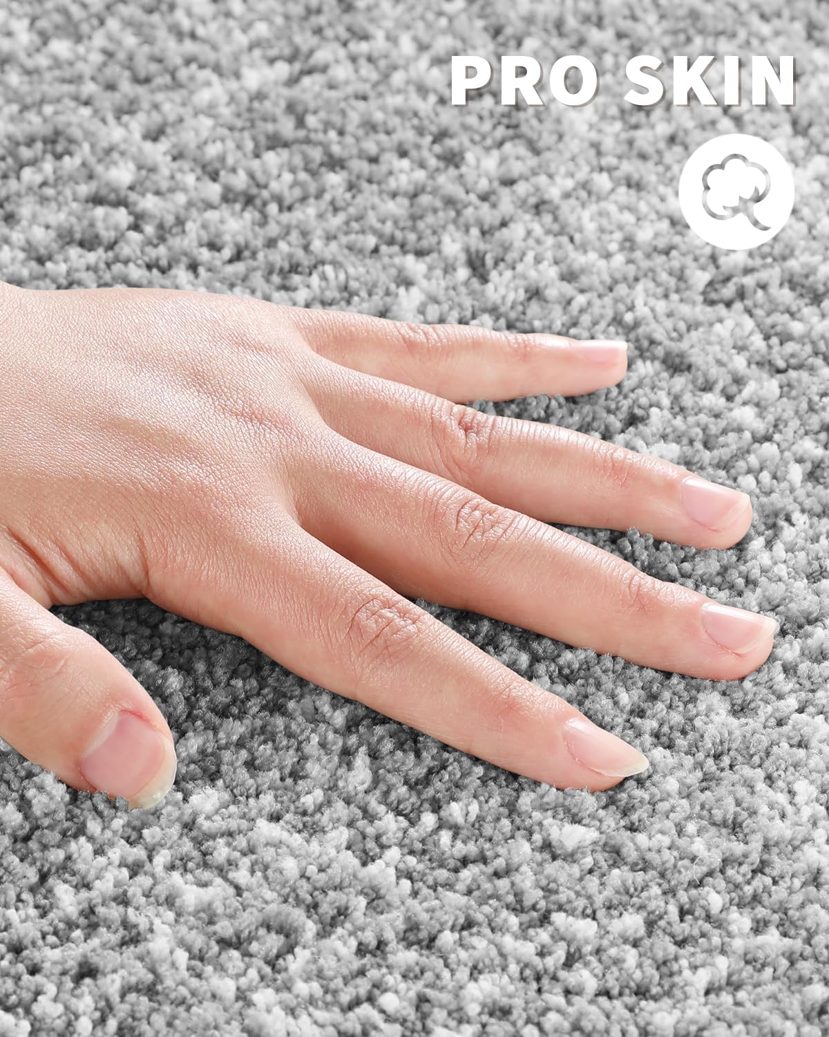 Yimobra Alfombras de baño, extra suaves y cómodas, antideslizantes, absorbentes de agua y gruesas, lavables a máquina, alfombras peludas para ducha
