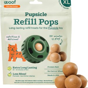 WOOF Pupsicle Pops, deliciosas golosinas para perros de larga duración, repuestos para el Pupsicle, golosinas de repuesto prefabricadas para perros, WOOF Pupsicle Pops, deliciosas golosinas para perros de larga duración, repuestos para el Pupsicle, golosinas de repuesto prefabricadas para perros,