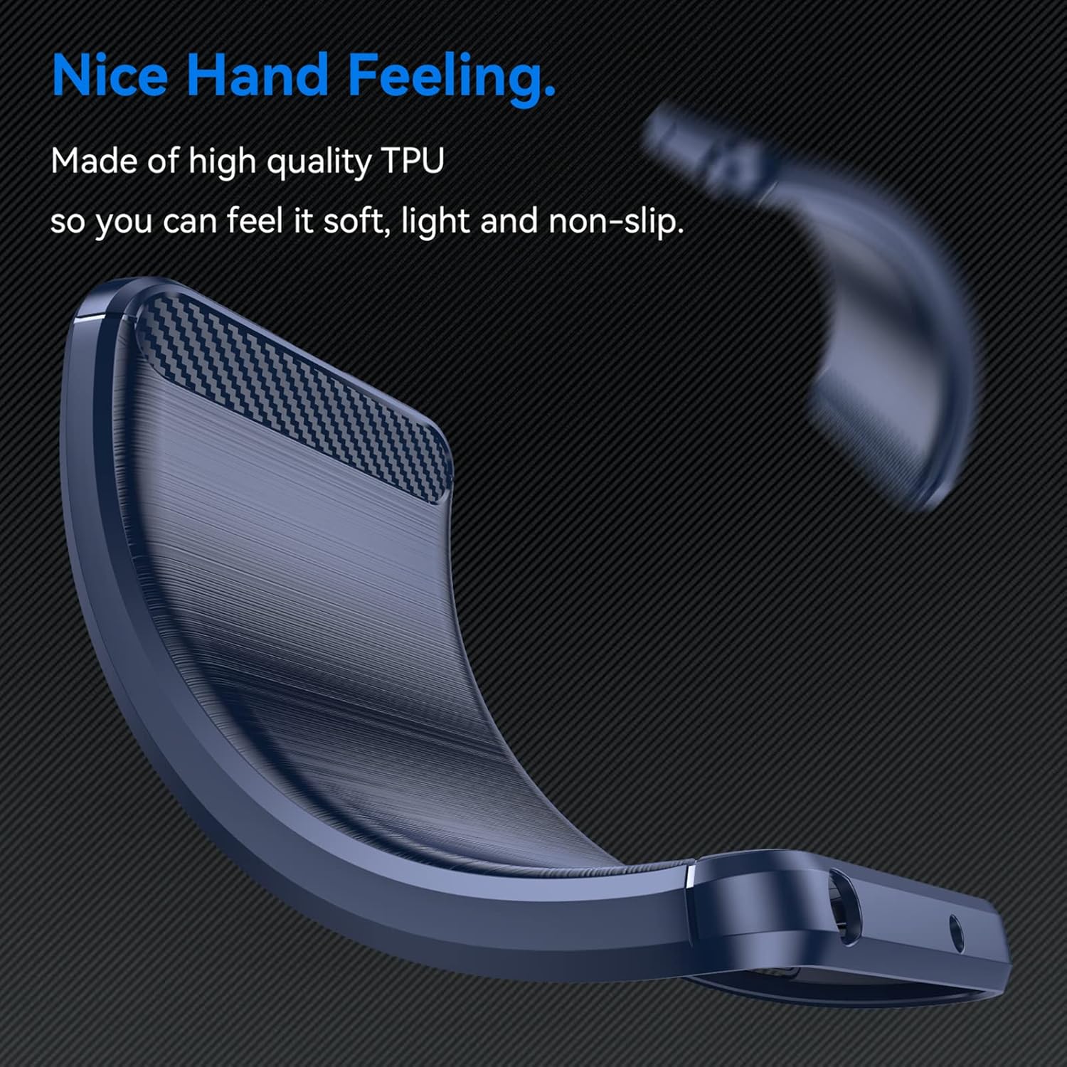 Funda para Samsung Galaxy A14 5G, Galaxy A14 con protector de pantalla HD, absorción de golpes flexible de TPU parachoques de goma suave para