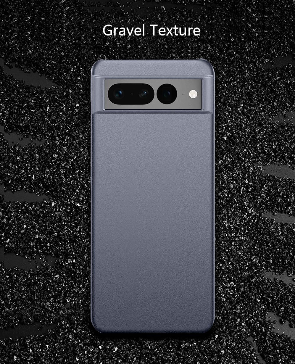 Bastmei Funda para Google Pixel 7 Pro 5G (2022), extremadamente ligera, ultra ligera, súper delgada, protección de cámara, carcasa de PC dura para
