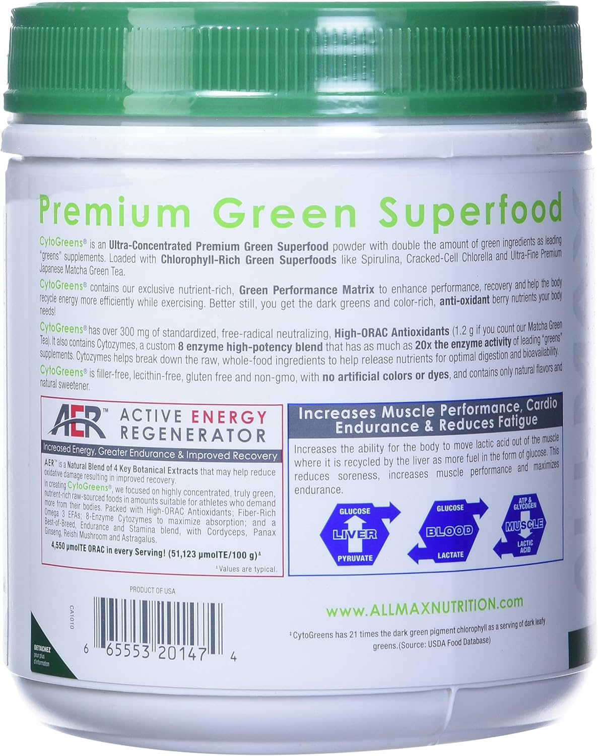 cytogreens para atletas, 1, 1