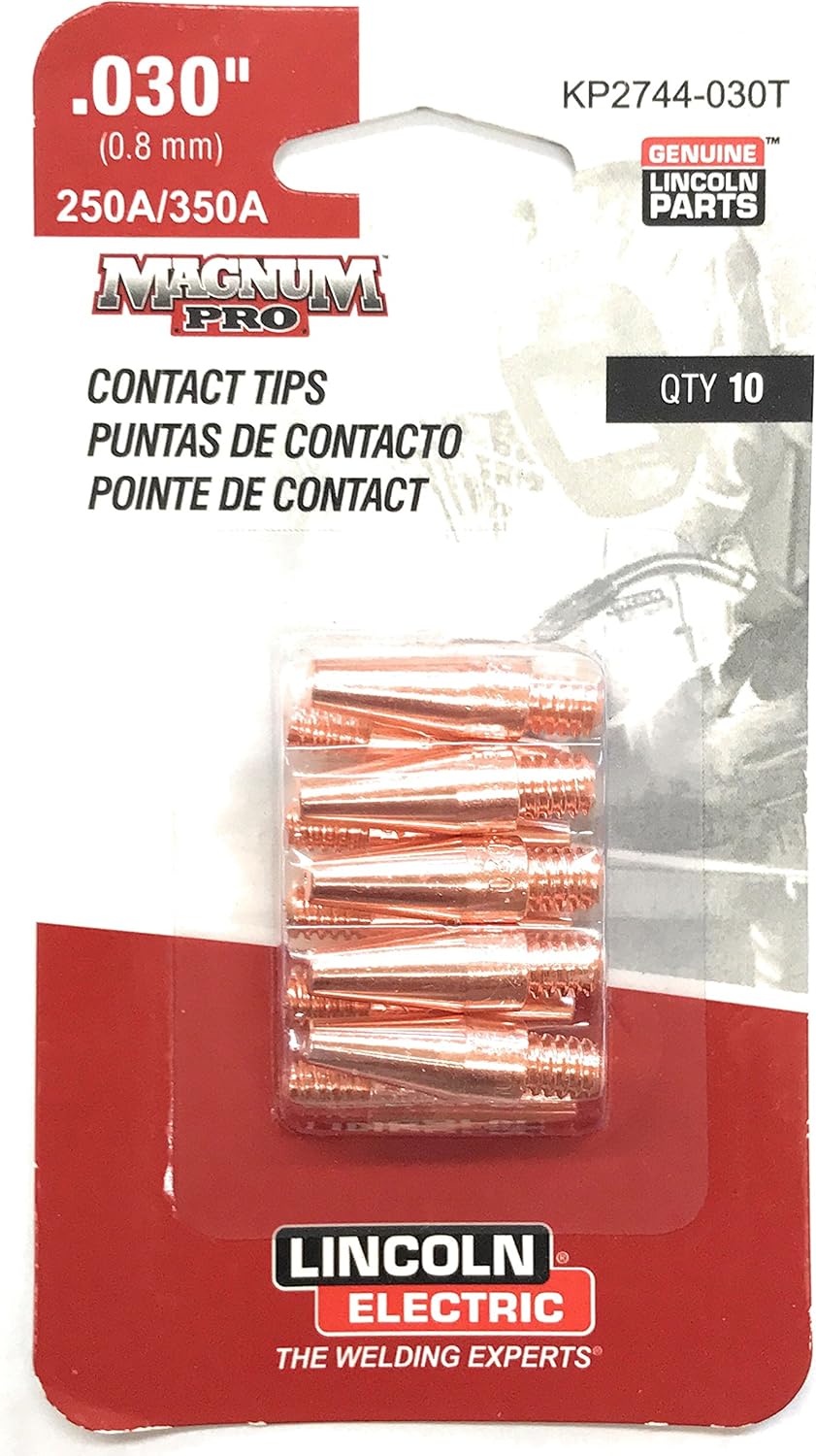 KP2744-030T Lincoln Punta de contacto .030 – Cónica 10pack