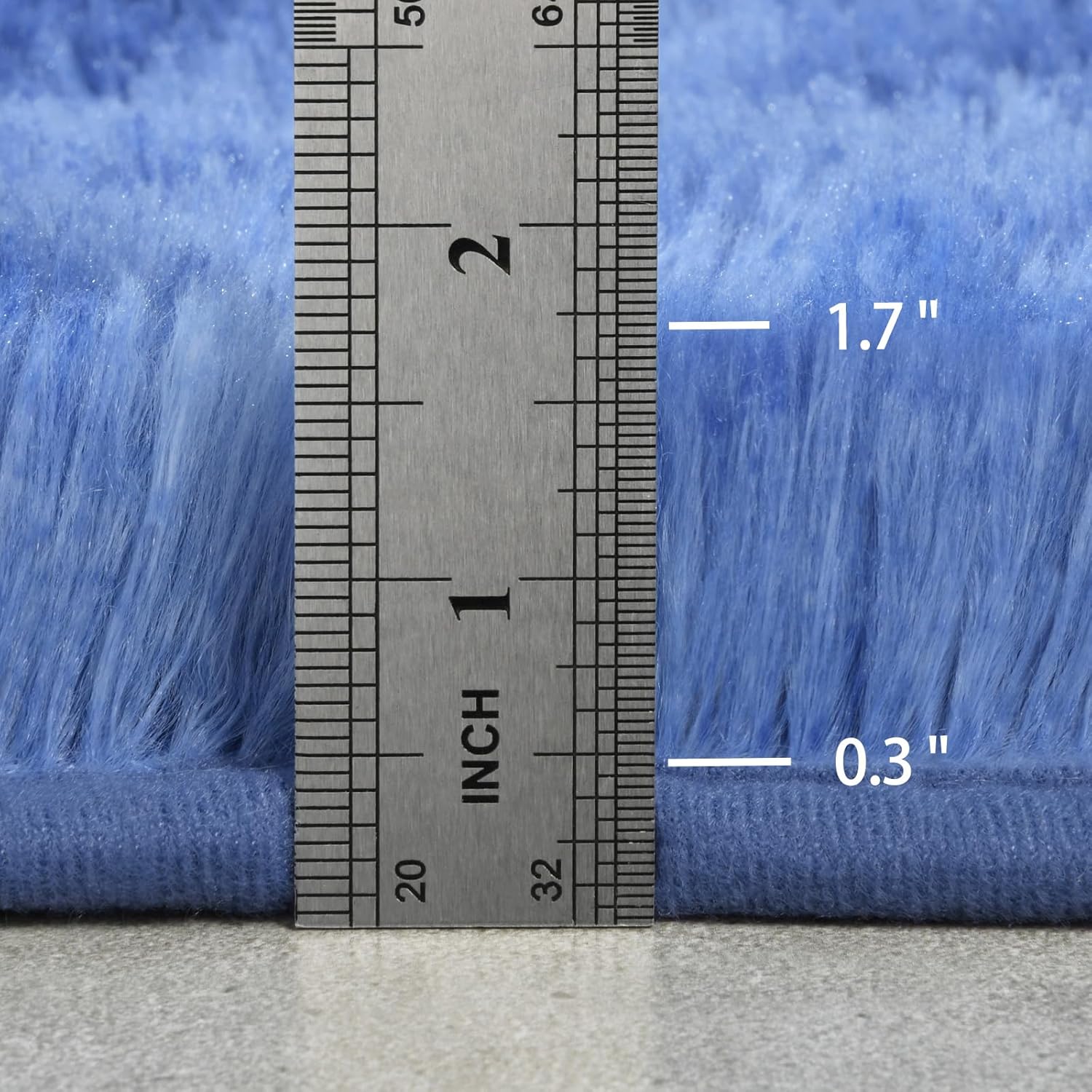 Alfombras de área grandes de 5 x 8 pies para sala de estar, alfombra moderna súper suave y esponjosa, alfombra de interior teñida azul marino para