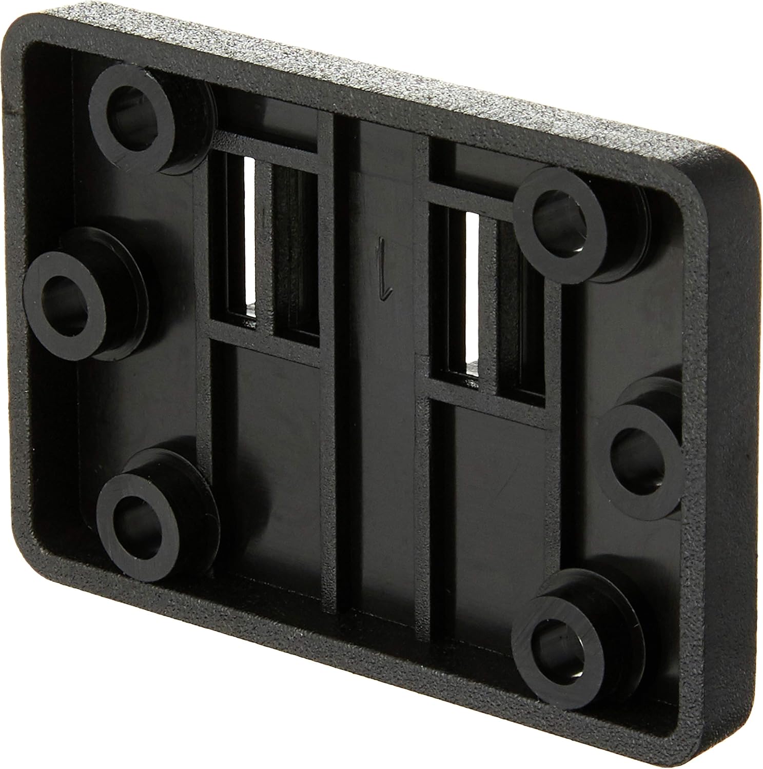 ARKON AP032-VSM Placa adaptadora de montaje específico para vehículos con doble lengüeta en T horizontal (convierte AMPS a lengüeta T dual macho)