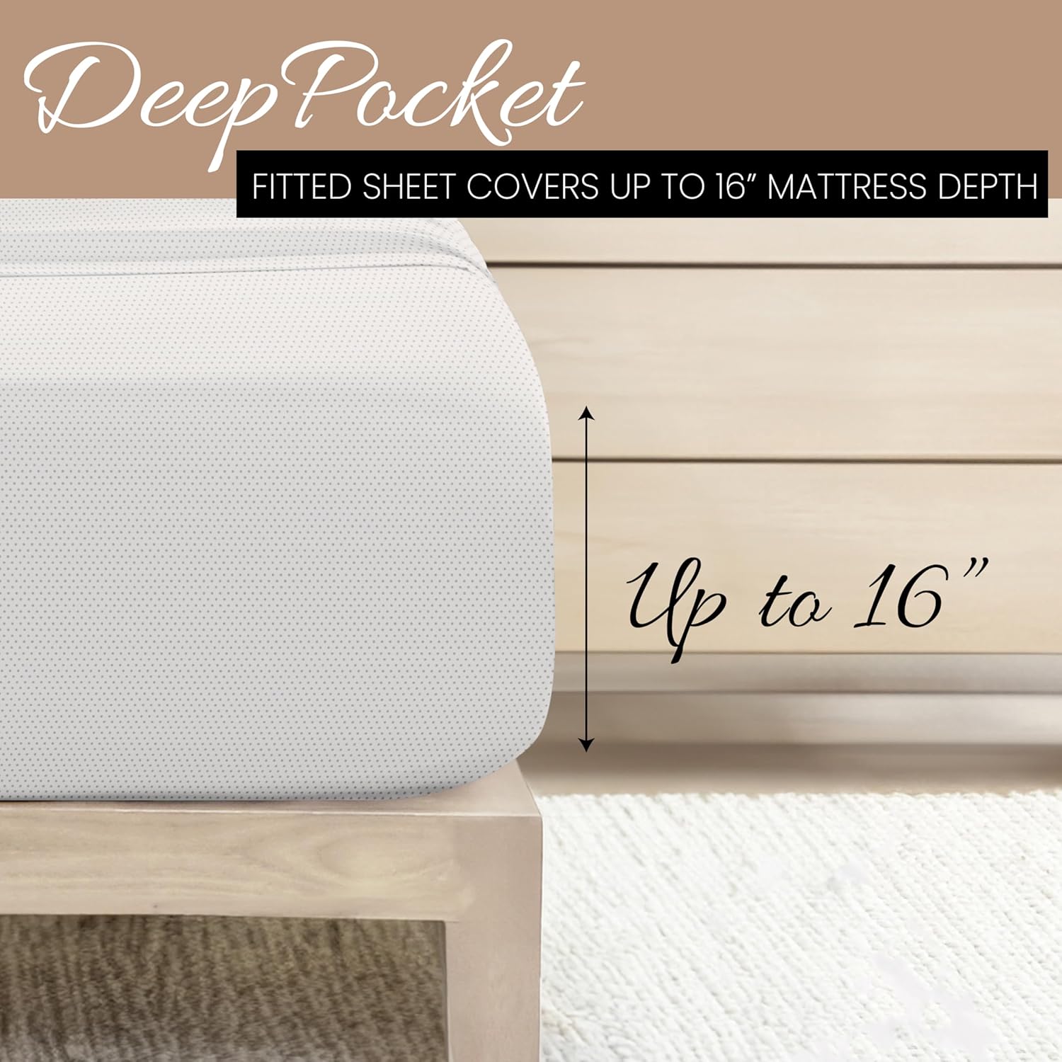 Linen Market Juego de sábanas de tamaño King de 4 piezas (estampado moteado, color gris), duerme mejor que nunca, ultrasuaves y refrescantes, gran