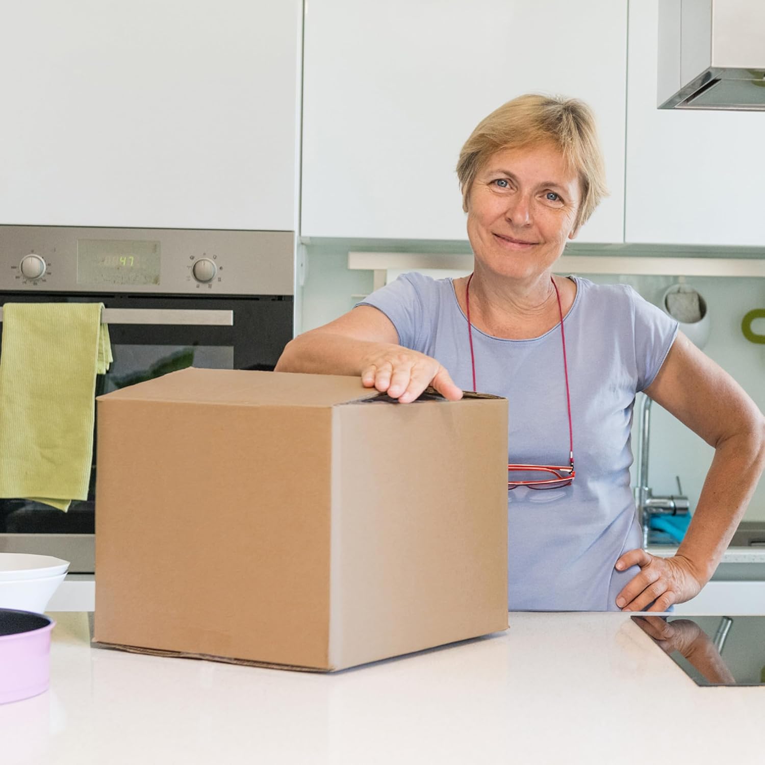 Cajas de embalaje de correo corrugado y envío, paquete de 25 (12 x 12 x 10 pulgadas25 unidades)