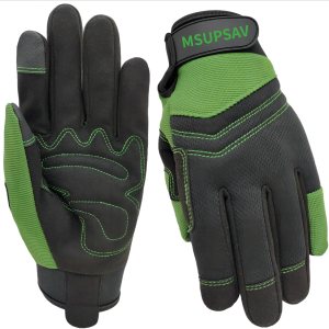 MSUPSAV Guantes de jardinería a prueba de espinas y resistentes a pinchazos con agarre, guantes de jardín para mujeres, guantes de trabajo de cuero, MSUPSAV Guantes de jardinería a prueba de espinas y resistentes a pinchazos con agarre, guantes de jardín para mujeres, guantes de trabajo de cuero,