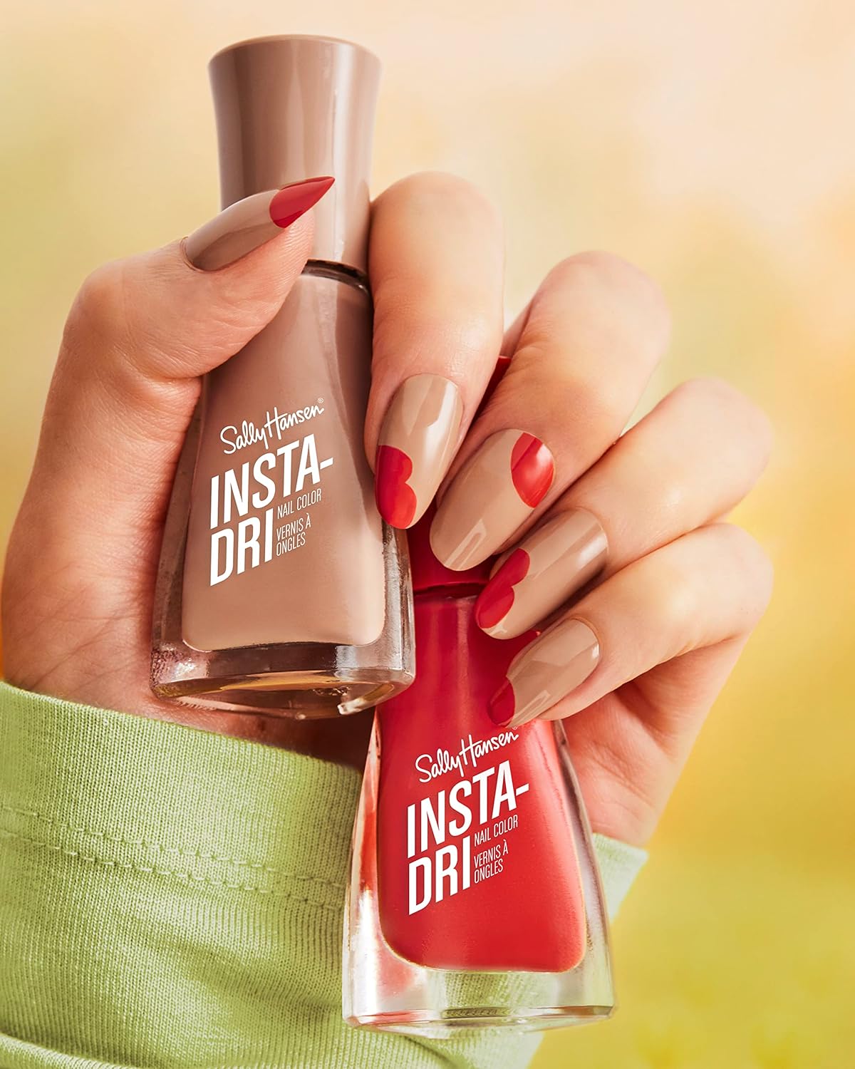 Sally Hansen Insta-Dri – Esmalte para uñas Time to Indi-go de la colección City Chic en color índigo de 0.31 onzas líquidas