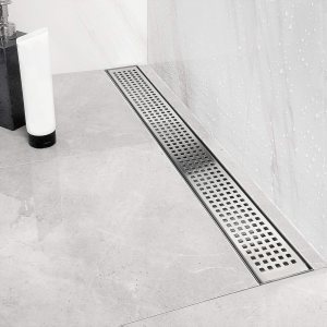 Neodrain – Drenaje lineal de 72 pulgadas con rejilla de patrón cuadrado, fabricante profesional de drenaje de piso rectangular de acero inoxidable Neodrain – Drenaje lineal de 72 pulgadas con rejilla de patrón cuadrado, fabricante profesional de drenaje de piso rectangular de acero inoxidable