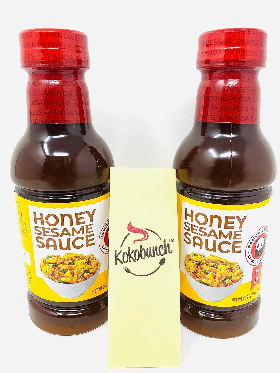 Panda Express – Salsa china gourmet de miel y sésamo con kit Kokobunch de 2 a 20.2 onzas