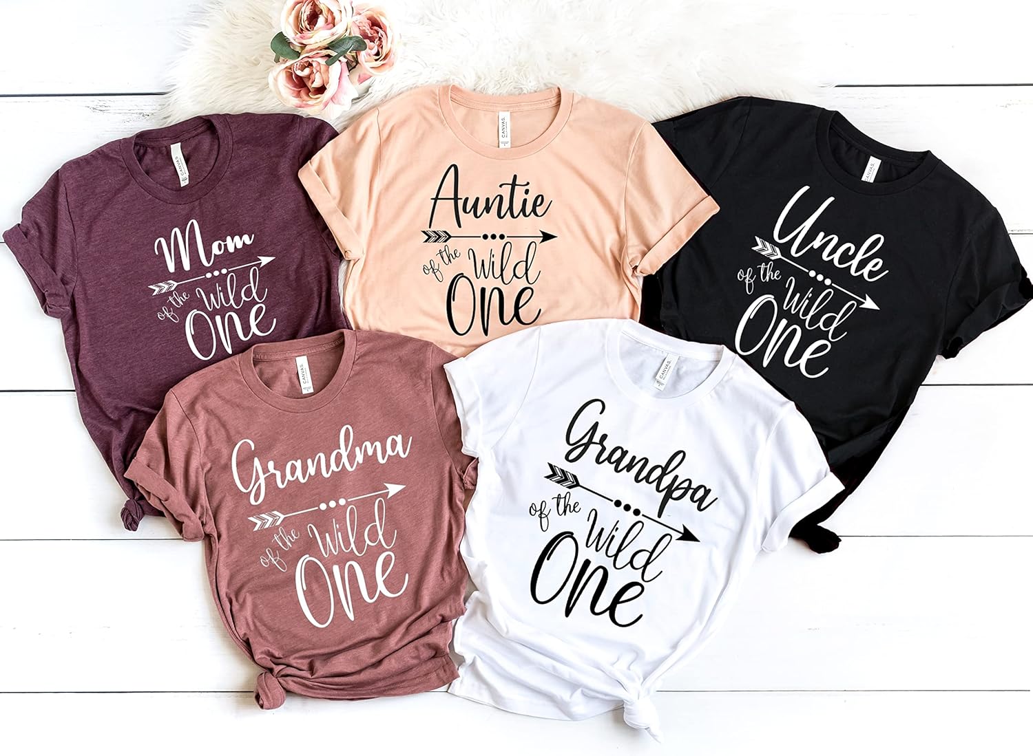1st Birthday Shirt, Wild One Birthday Party Shirts for Family, Matching Birthday Shirts, First Birthday Squad,