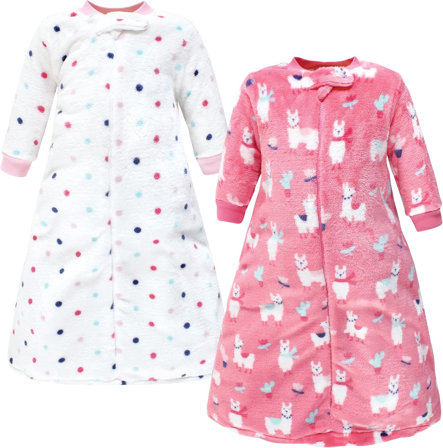 Hudson Baby Saco de dormir unisex de manga larga BabyPlush