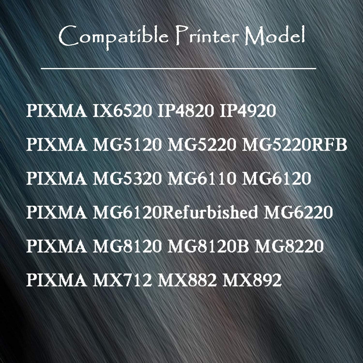 TG Imaging Cartucho de tinta de repuesto compatible para Canon PGI225 CLI226 Cartucho de tinta PGI-225 (6xGrande-Negro)+ CLi-226 (3xBCYMG) Paquete