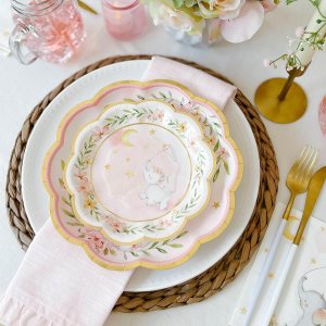 Kate Aspen Elephant Baby Shower – Platos de papel decorativos de alta calidad de 7 pulgadas (peso de 350 GSM – Juego de 16) Suministros para Kate Aspen Elephant Baby Shower – Platos de papel decorativos de alta calidad de 7 pulgadas (peso de 350 GSM – Juego de 16) Suministros para