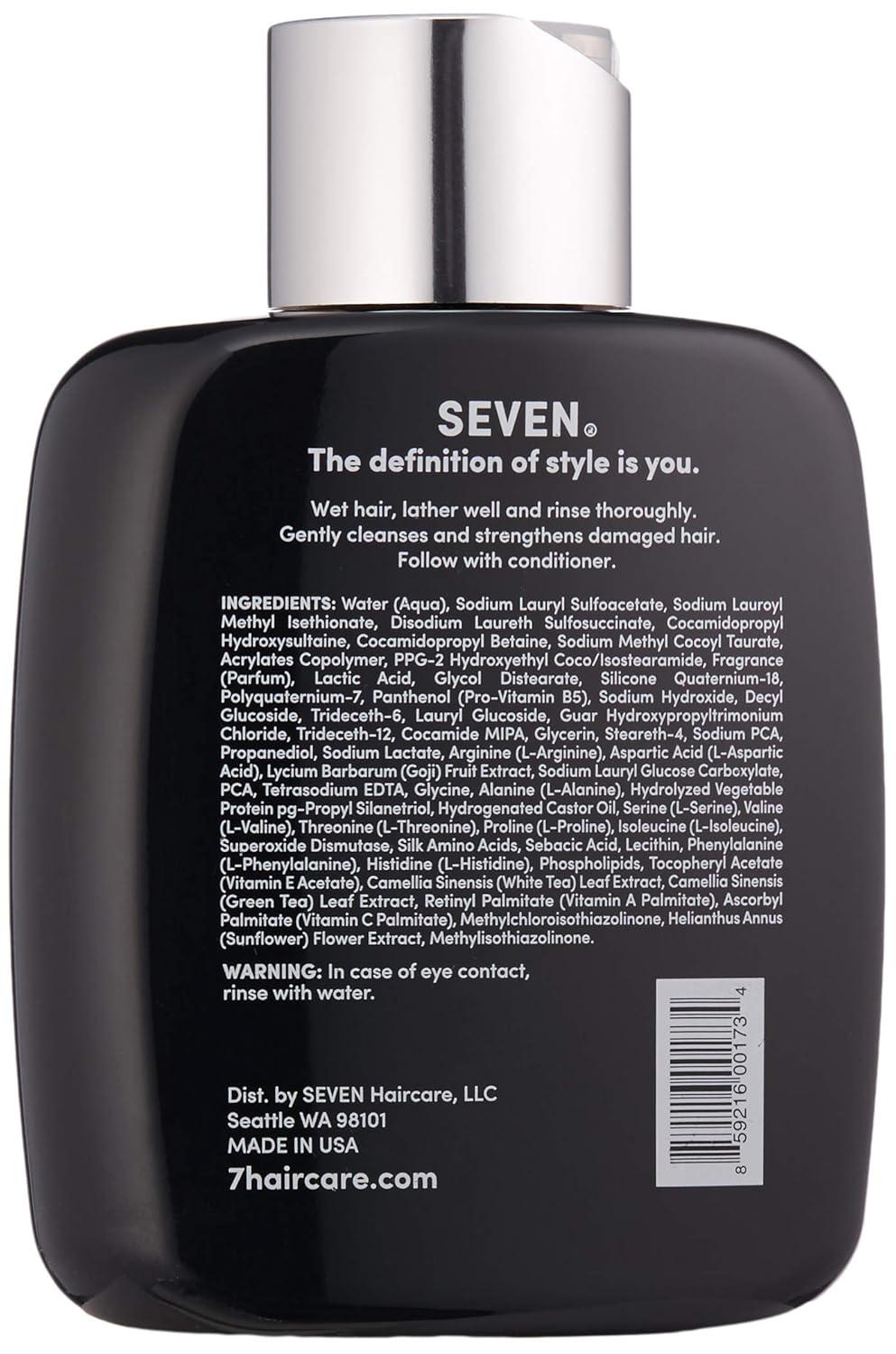 SEVEN Kente Bond Champú