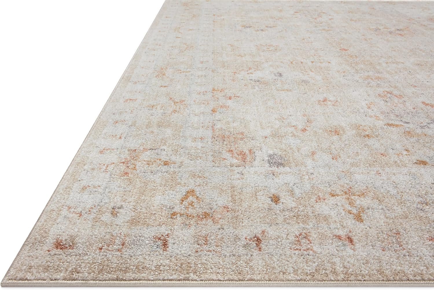 Loloi II Monroe Collection MON-05 – Alfombra de área arenaamanecer de 7′-10″ x 10′