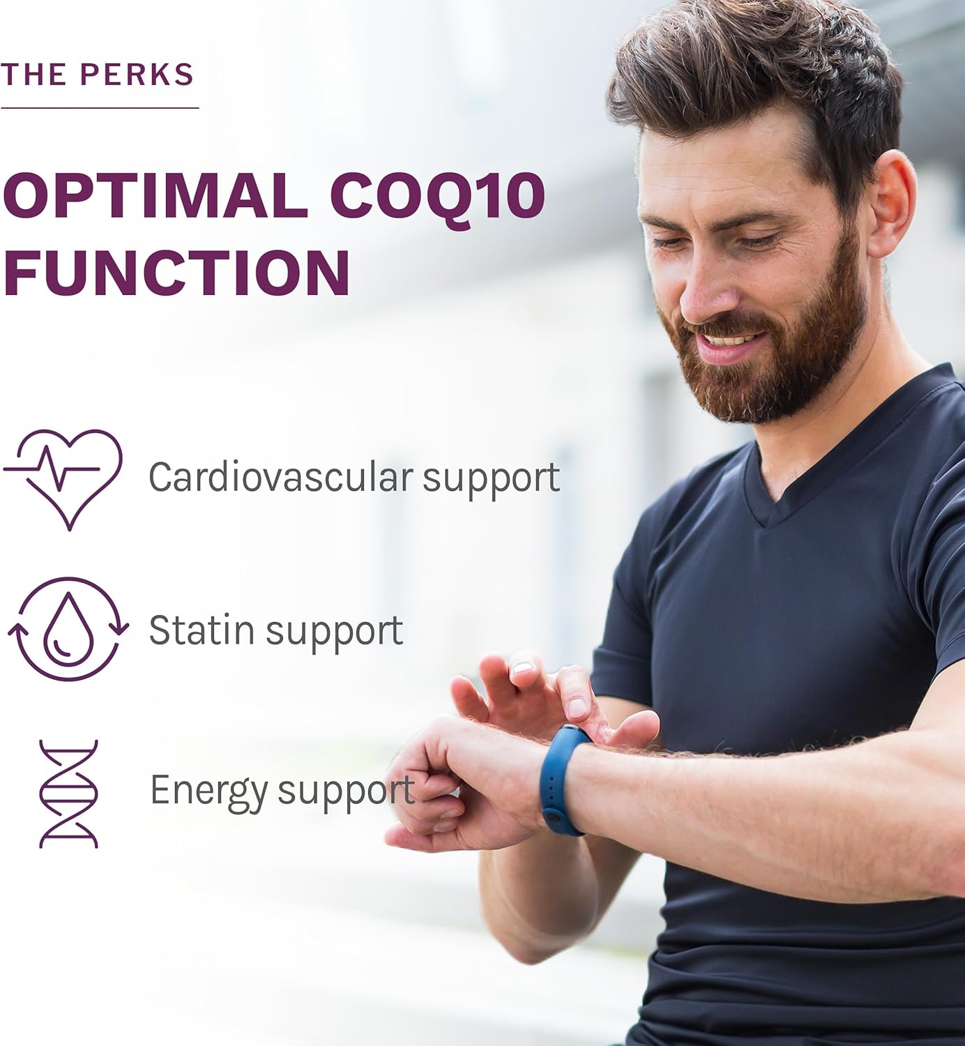 Reserveage Ubiquinol CoQ10 Stat – Cápsulas blandas de ubiquinol para uso diario – Proporciona apoyo para el sistema cardiovascular, niveles de