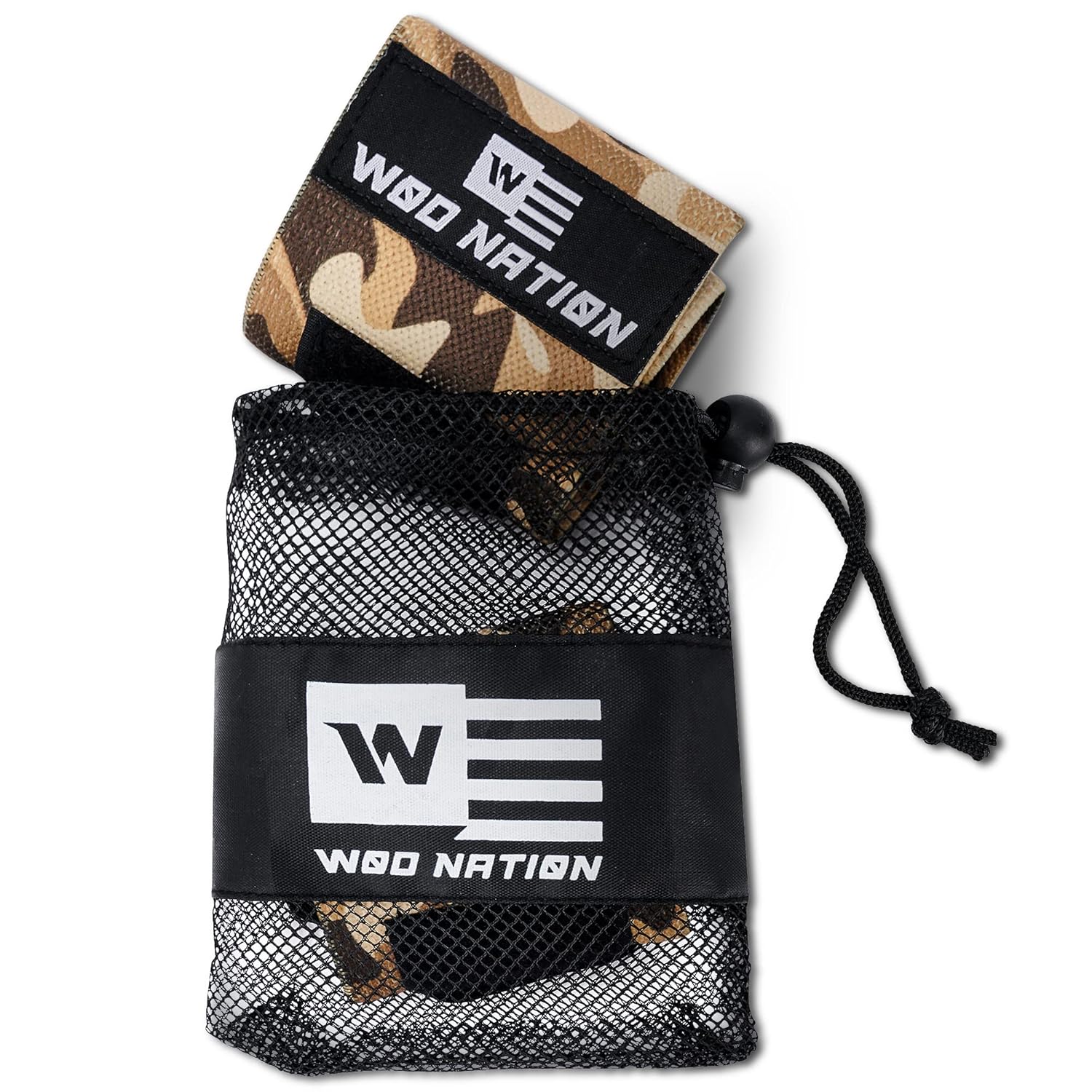 WOD Nation Muñequeras y correas para gimnasio y levantamiento de pesas (18 pulgadas), muñequeras esenciales para levantamiento de pesas y correas de