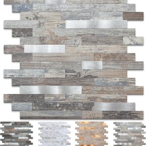 Midcard Azulejos adhesivos para salpicaduras de 10 hojas, azulejos para cocina, baño, lavandería, cámper, chimenea. Midcard Azulejos adhesivos para salpicaduras de 10 hojas, azulejos para cocina, baño, lavandería, cámper, chimenea.