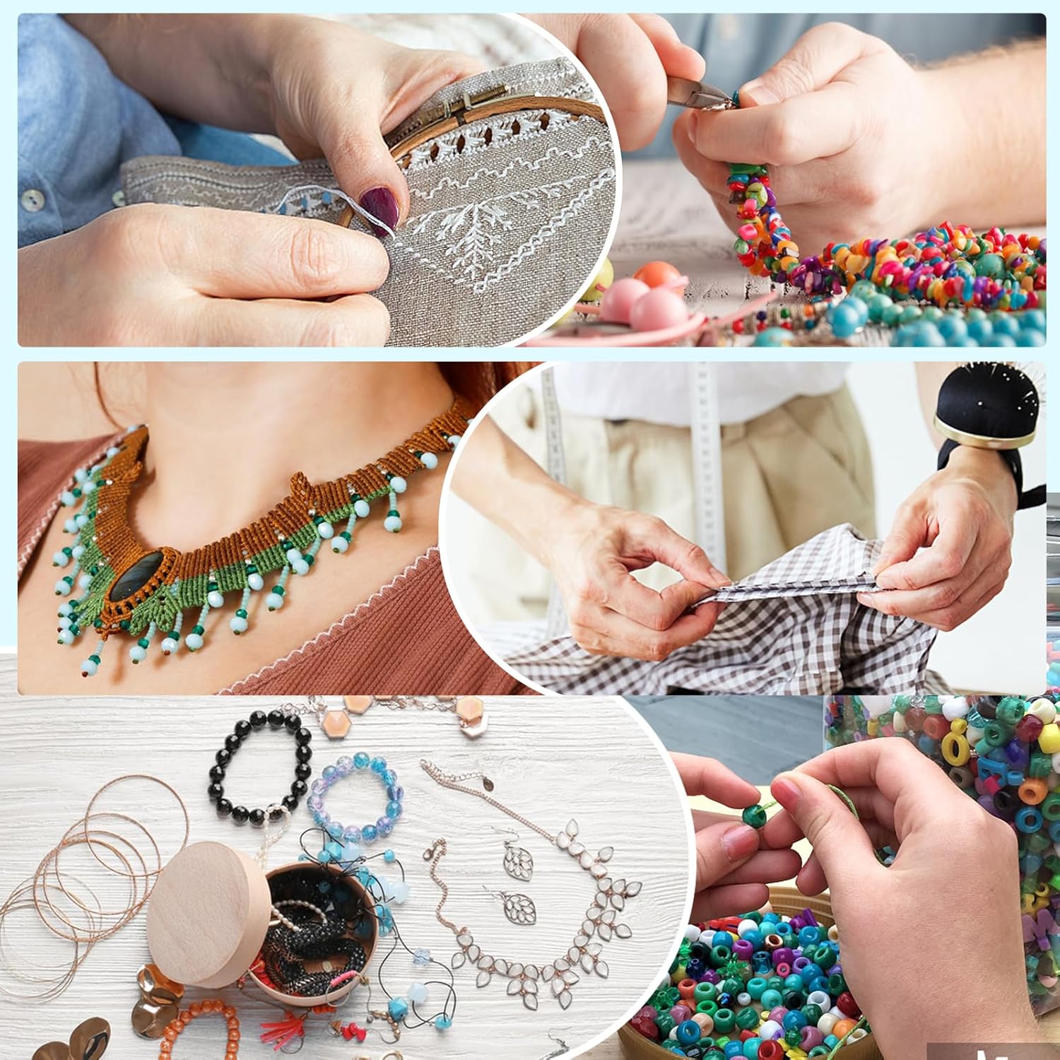 Hilos de cuentas de 0.022 in, 490 yardas, hilos encerados redondos, pulsera de cordón de poliéster, cordones de cuentas, hilos de poliéster