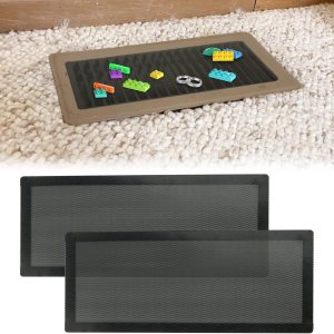 Cubierta de ventilación de 4 x 10 pulgadas  Cubiertas de ventilación a prueba de bebés para registros de piso del hogar, pared, RV, HVAC, perfecto Cubierta de ventilación de 4 x 10 pulgadas  Cubiertas de ventilación a prueba de bebés para registros de piso del hogar, pared, RV, HVAC, perfecto