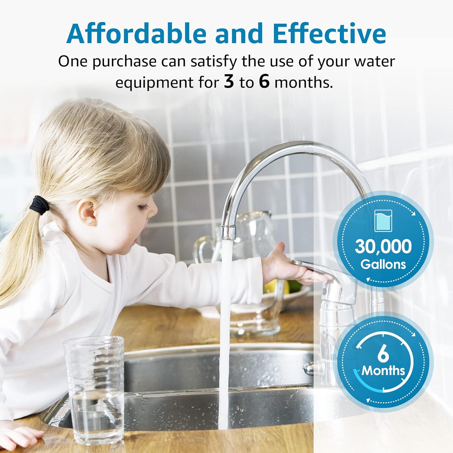 AQUACREST WHKF-GD25BB – Filtro de agua para toda la casa, repuesto para Whirlpool WHKF-GD25BB, WHKF-DWHBB, 3M Aqua-Pure AP810, AP801, AP811, 5