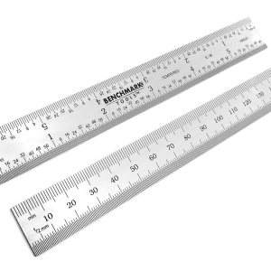 Benchmark Tools 466521 Regla de maquinista rígida inglesamétrica de 5.906 in  6 pulgadas con marcas MM.0.197 in, 132 y 164, acabado cepillado de Benchmark Tools 466521 Regla de maquinista rígida inglesamétrica de 5.906 in  6 pulgadas con marcas MM.0.197 in, 132 y 164, acabado cepillado de