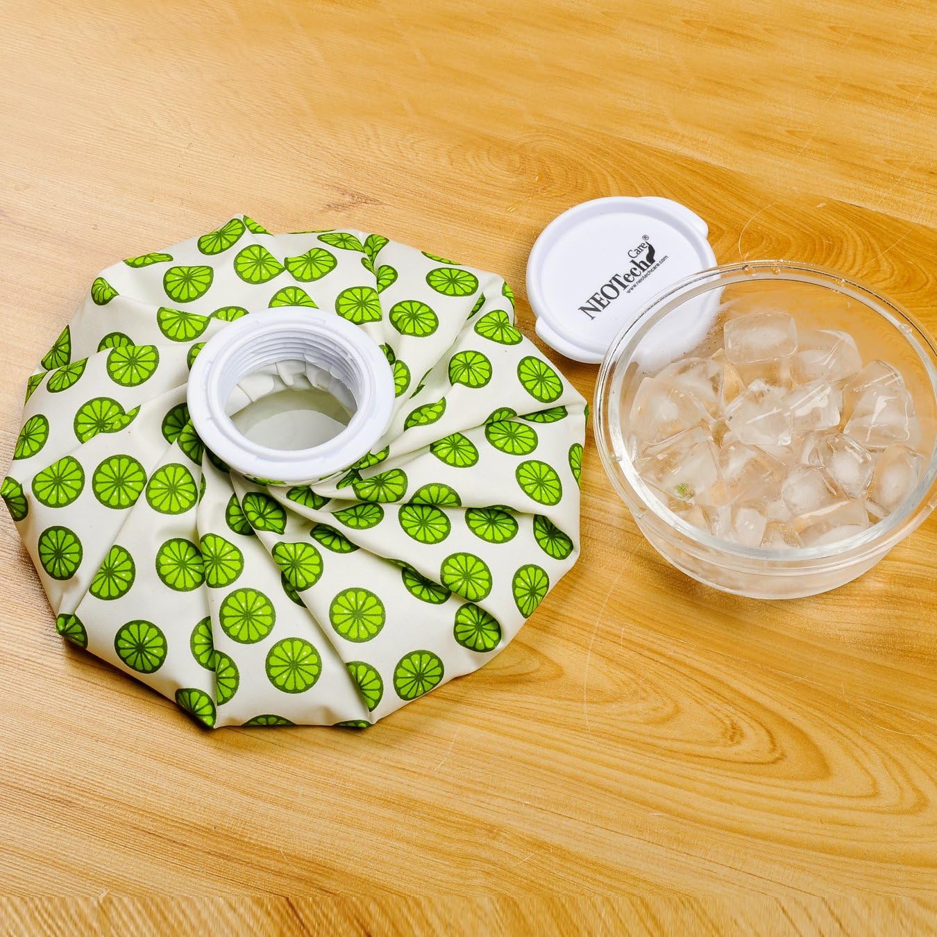 Neotech Care – Bolsa de hielo para lesiones, hinchazón, dolor de cabeza, alivio del dolor, primeros auxilios, tapa de rosca en frío, reutilizable,