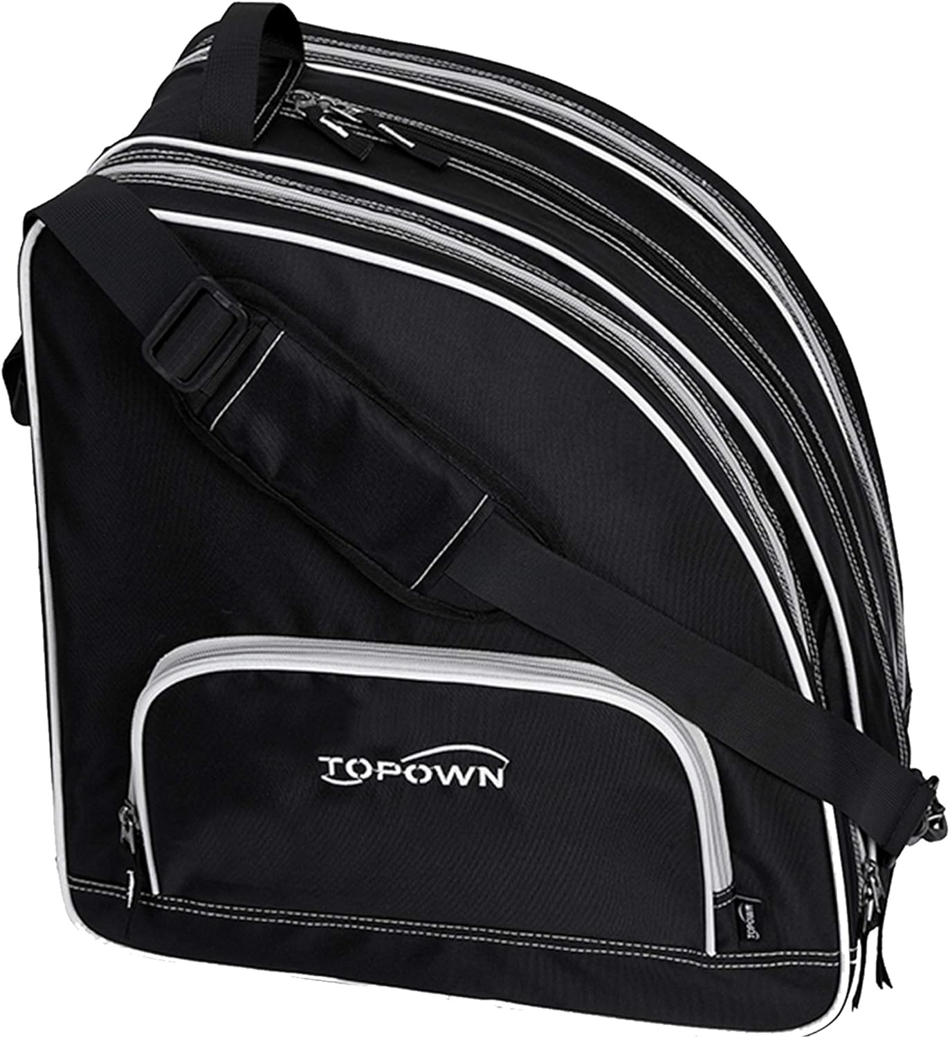 TOPOWN Bolsa de patines de hielo para hombres, bolsa de patines en línea para mujer, bolsa de patines de hielo negra de primera calidad, bolsa de
