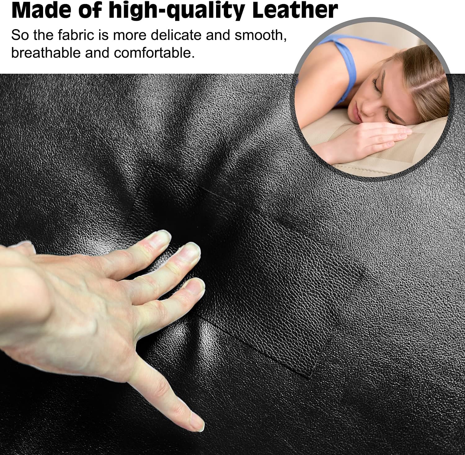 Cinta de cuero, parche de reparación de cuero autoadhesivo realista de 3 x 60 pulgadas para sofás, asientos de automóvil, bolsas de mano, chaquetas,