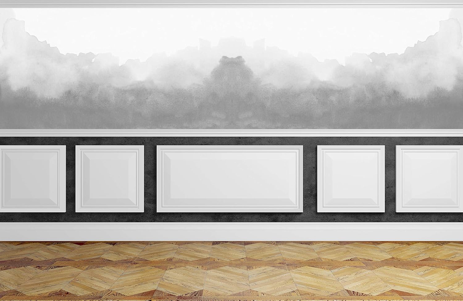Ekena Millwork Panel de pared decorativo Harrison de 26 pulgadas de ancho x 12 pulgadas de alto x 58 pulgadas de alto