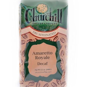 Churchill Café Amaretto Royal 12 oz – Molido (Decaf) Churchill Café Amaretto Royal 12 oz – Molido (Decaf)