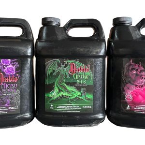 Diablo Nutrients Micro, Grow and Bloom – Botellas de 10 litros – 1 de cada uno Diablo Nutrients Micro, Grow and Bloom – Botellas de 10 litros – 1 de cada uno