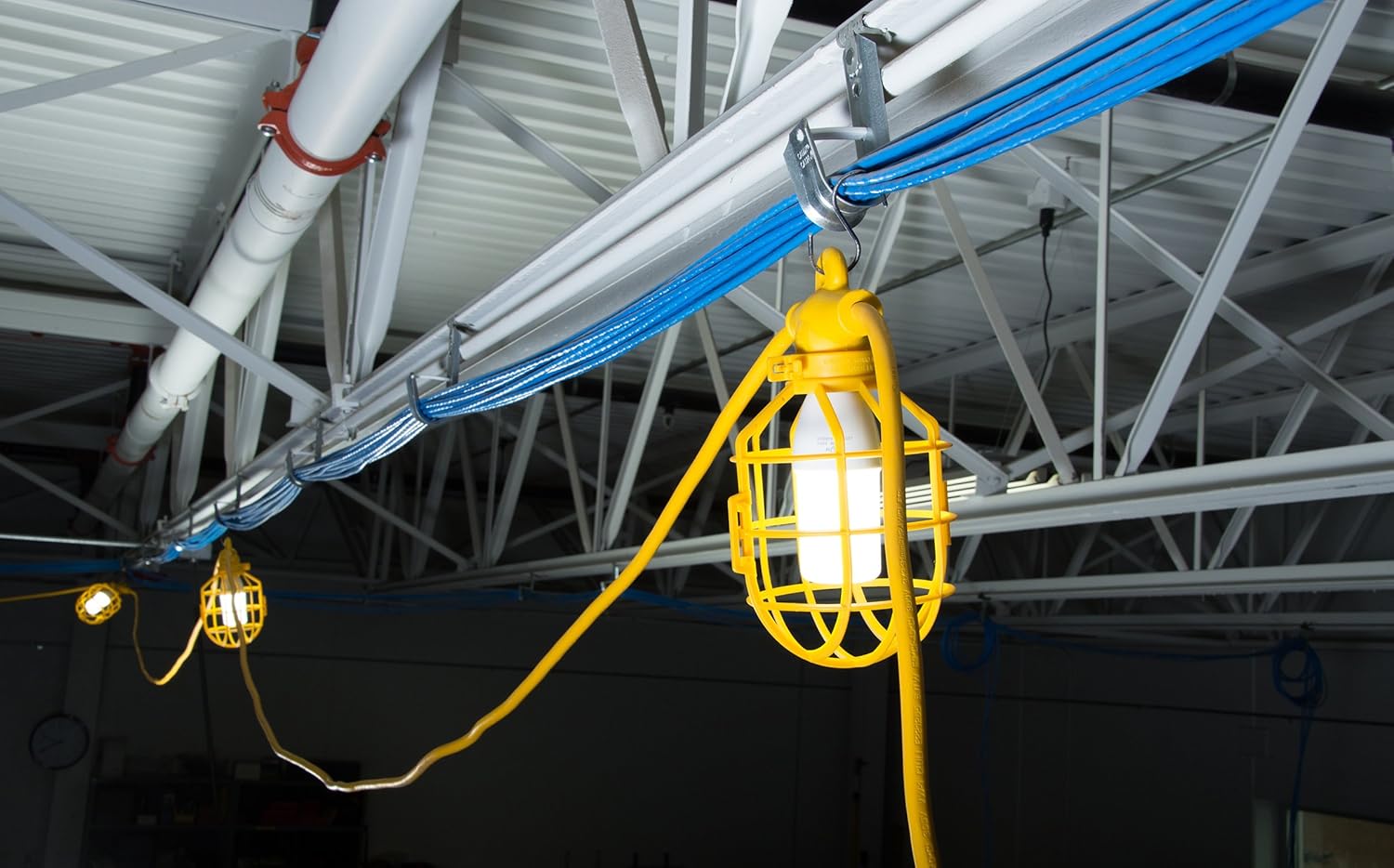 Inc GL100142MPC – Cadena de luces temporales de 10 luces, 100 pies, 14 AWG, color amarillo