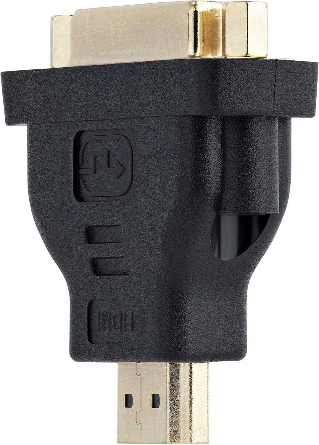 StarTech.com HDMI macho a DVI hembra – Adaptador HDMI a DVI-D – bidireccional – DVI a HDMI (HDMIDVIMF), negro