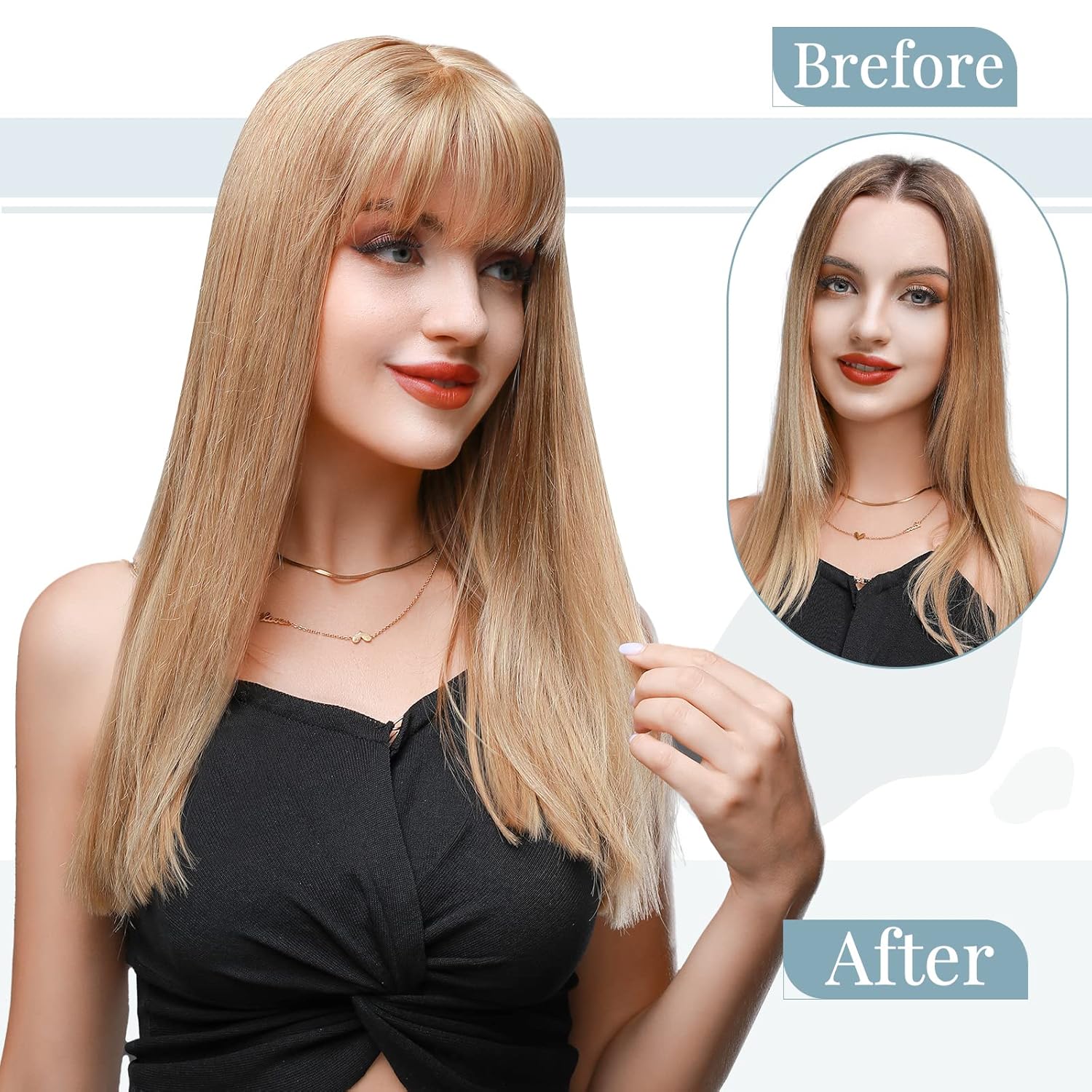 TESS Extensiones de cabello humano real para mujer, densidad del 150 %, 2.8 x 5.1 in, base de seda, extensión superior, extensiones de cabello Remy