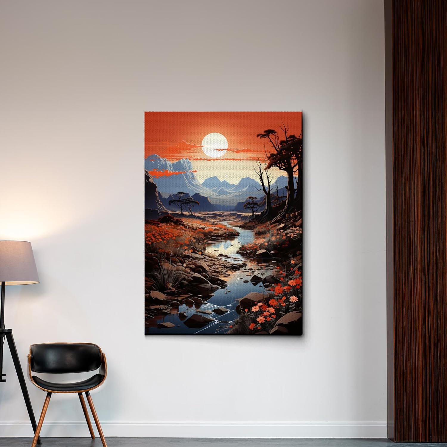 Red Mesa, Archival Print of Landscape Prints of Red Mountain in Mesa, Arizona, Wall Art, Art Decor
