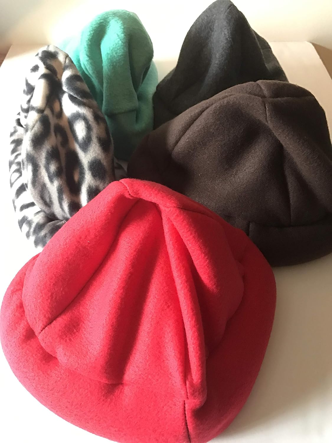 Adult weighted hats in fleece for compression, 2 lbs, washable cap