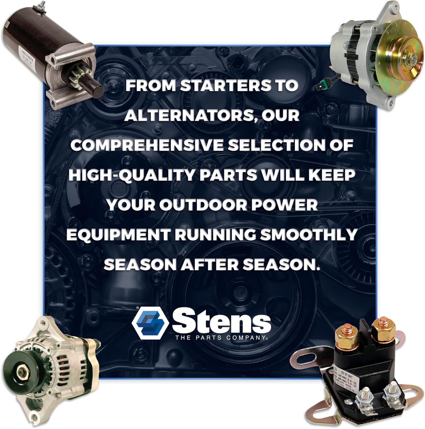 Stens Neumático 160-347 Capacidad de carga máxima de 150, 40 PSI máximo, 2 capas, tamaño de neumático 20×2.125, banda de rodadura de perno, tipo de