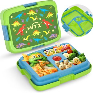 HiYZ Lonchera Bento para niños, lonchera para niños, lonchera de 5 compartimentos para niños, tamaños de porciones ideales para niños, niñas, niños, HiYZ Lonchera Bento para niños, lonchera para niños, lonchera de 5 compartimentos para niños, tamaños de porciones ideales para niños, niñas, niños,