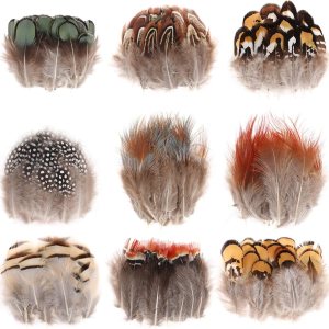 MWOOT 9 estilos surtidos de plumas artesanales (180 unidades), plumas de pollo naturales para bricolaje, aretes, alas, atrapasueños, manualidades, MWOOT 9 estilos surtidos de plumas artesanales (180 unidades), plumas de pollo naturales para bricolaje, aretes, alas, atrapasueños, manualidades,