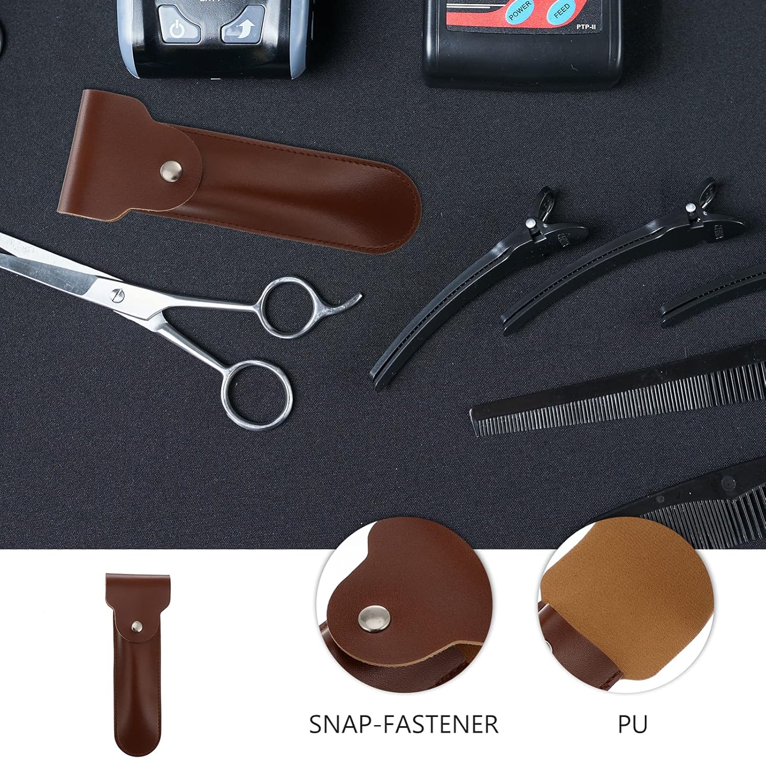 EXCEART Razor Holster Safety Razor Case Maquina De Afeitar Para Hombre Hombres Portátil Razor Contenedor Manual Razor Vaina Barber Case Razor