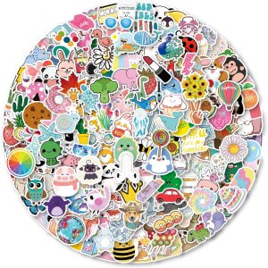 Bonitzdm 210 calcomanías para botellas de agua, lindo vinilo impermeable Vsco portátil monopatín, calcomanías estéticas para computadora, teléfono, Bonitzdm 210 calcomanías para botellas de agua, lindo vinilo impermeable Vsco portátil monopatín, calcomanías estéticas para computadora, teléfono,