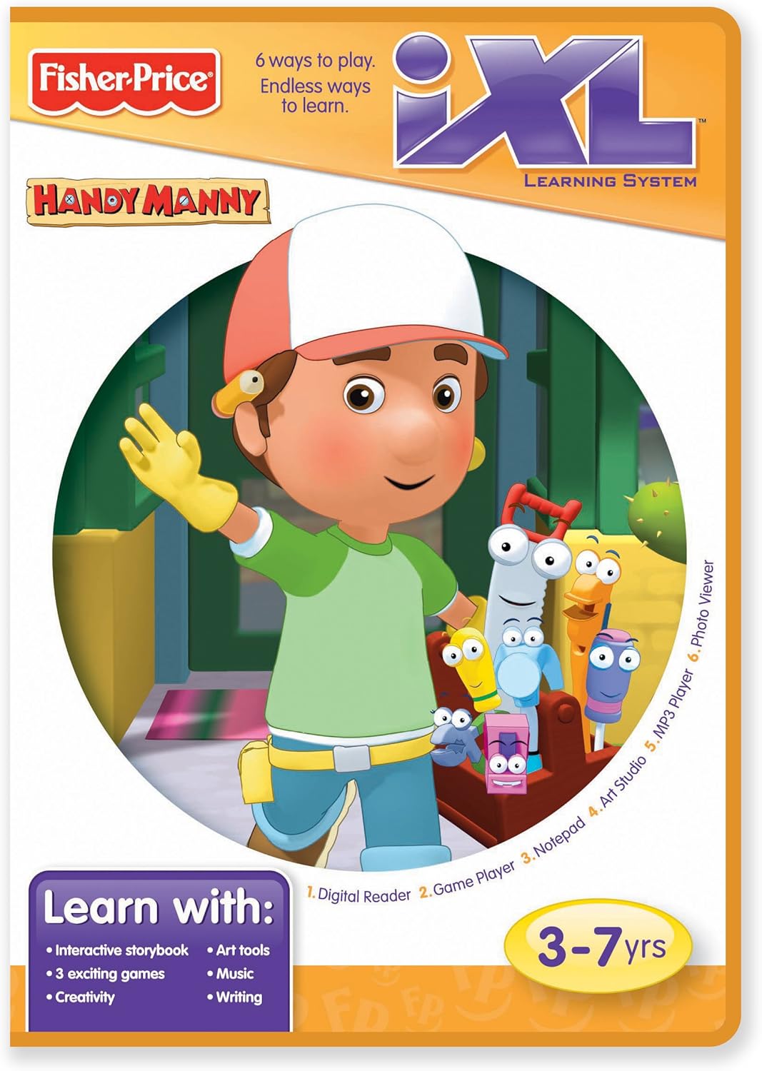 Fisher-Price iXL Software de aprendizaje Disney Handy Manny