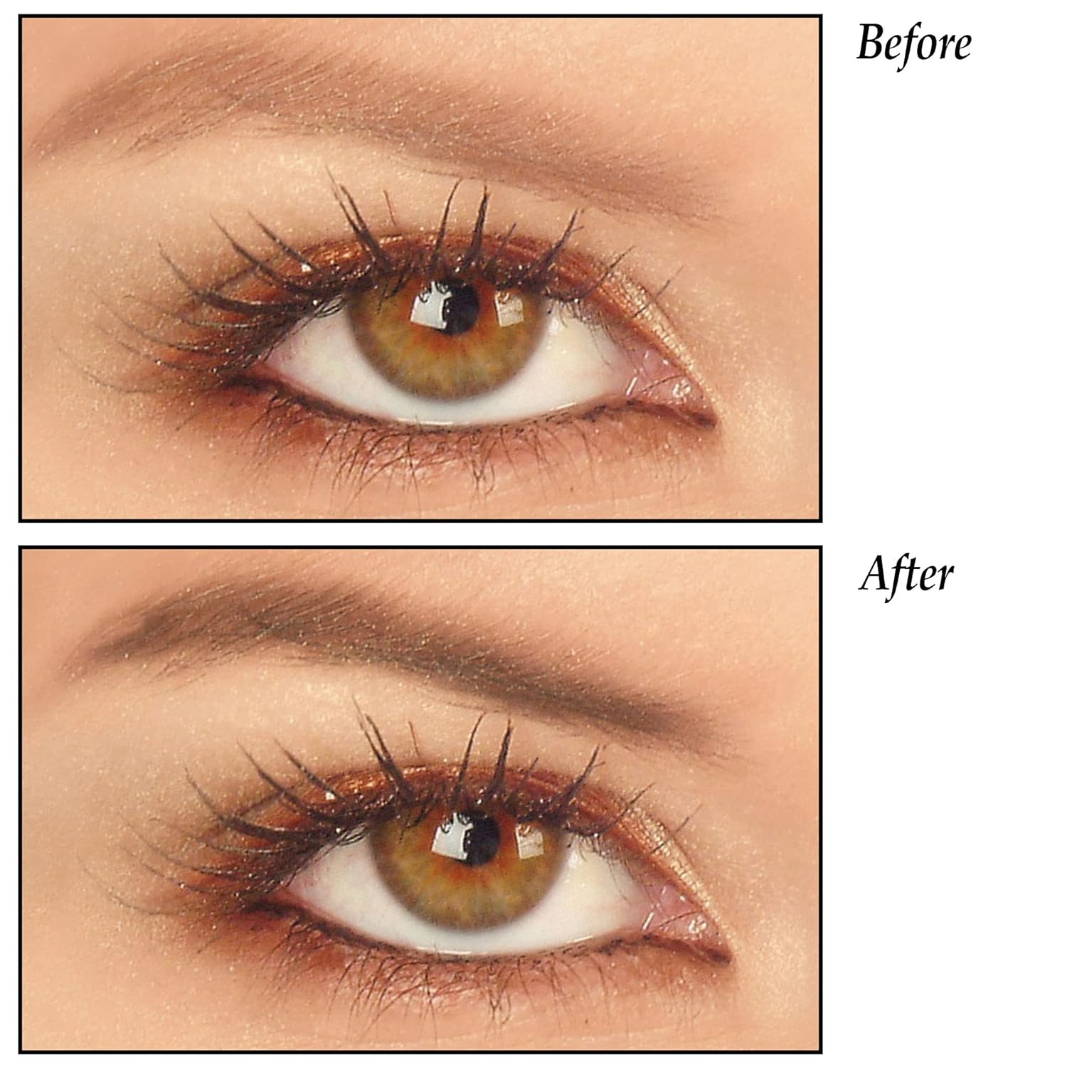 Collections Etc My Secret Cosmetics Lápiz de cejas (marrón oscuro)