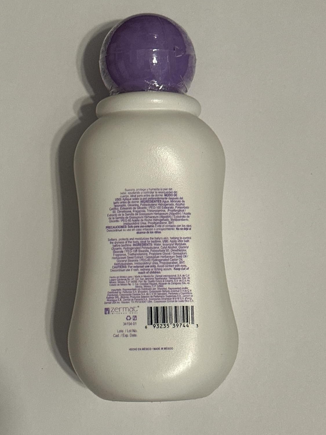 Crema corporal Zermat con aroma a lavanda para antes de dormir, 8.45 onzas líquidas