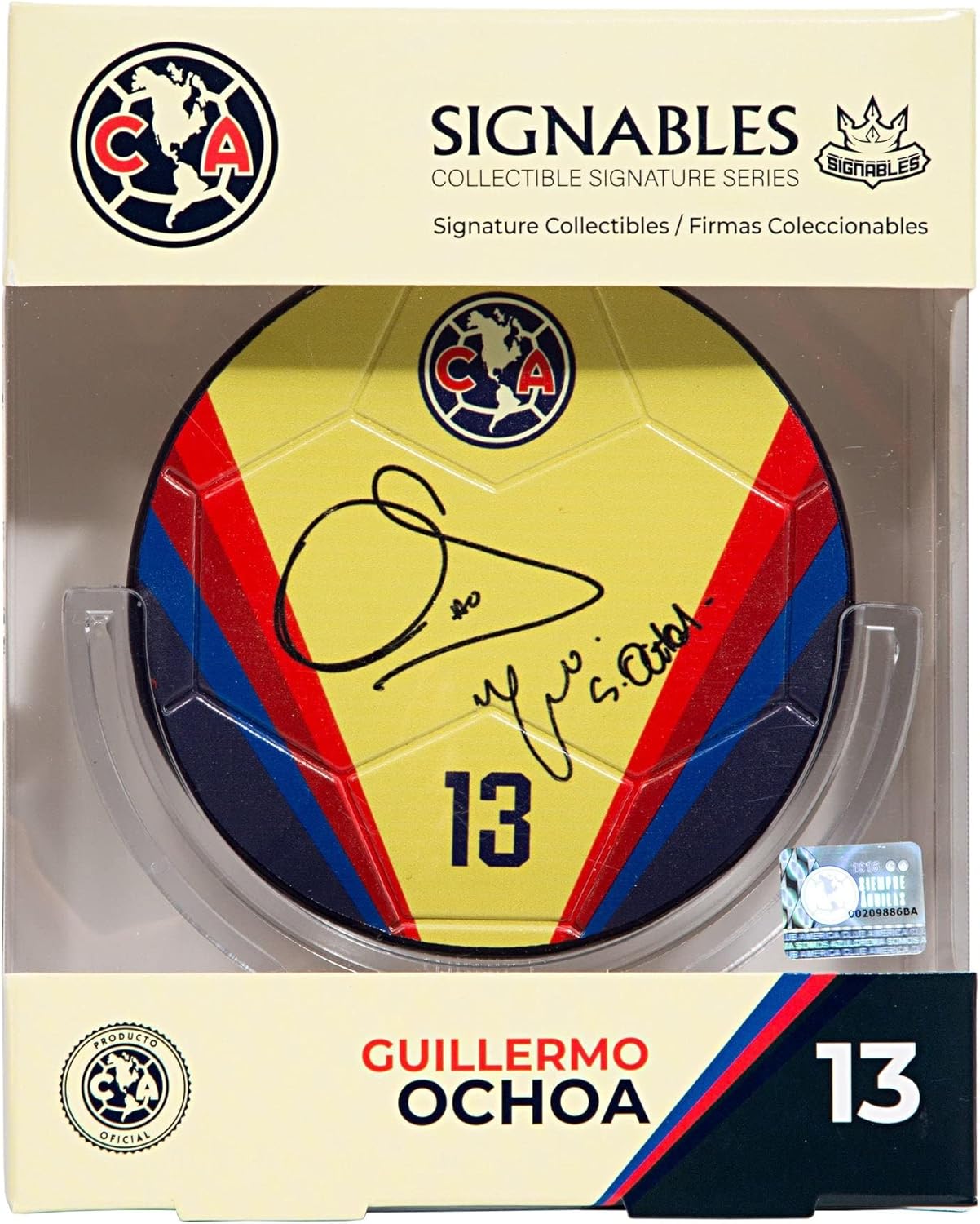 Signables Premium – Coleccionable del America Club – Fachsímil oficial de fútbol – Fútbol premium