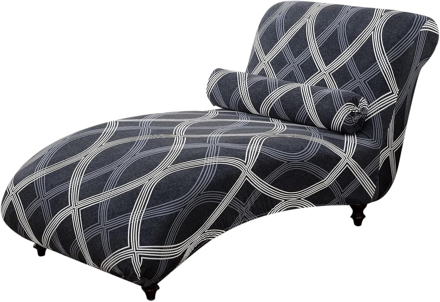 XIBAI Funda para tumbona sin brazos, funda elástica estampada para sofá reclinable para sala de estar, #10, talla única